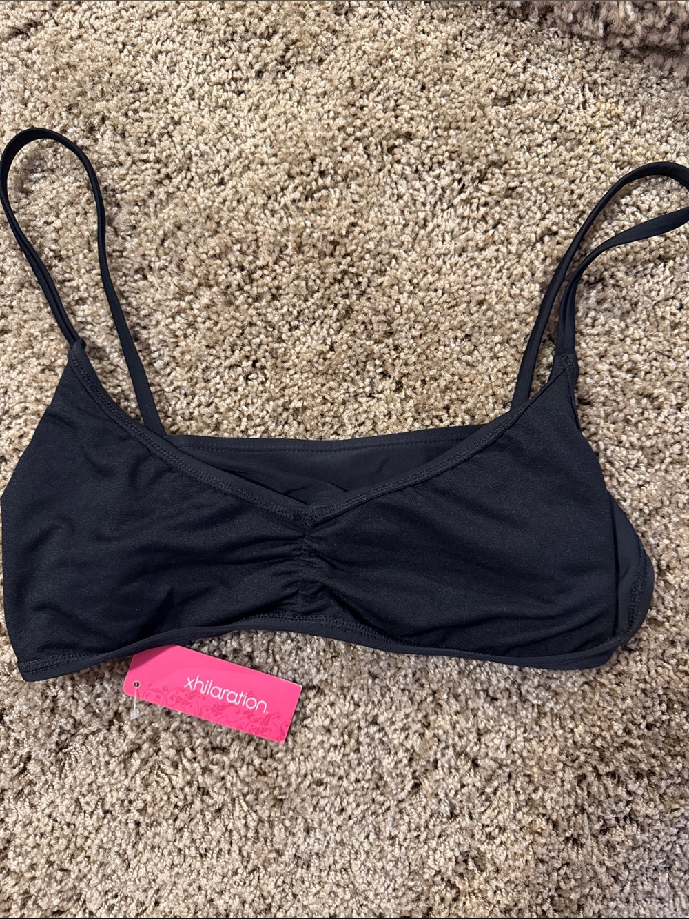 Xhilaration Black Bikini Top